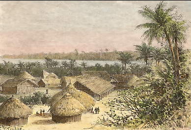 Vue Prise à Ou-Djidji