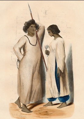 Homme De Dongolah, Femme Barabras (Nubie)