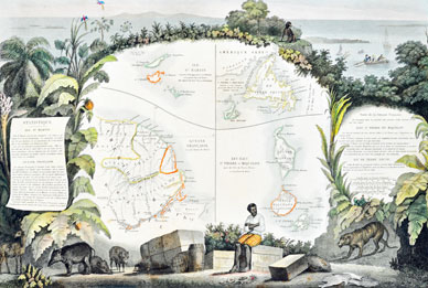 Colonies Francaises En Amérique: Guyane Francaise, St Pierre & Miquelon, Terre Neuve, St Martin