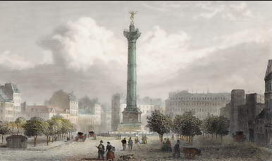 Colonne de Juillet & Place De La Bastille