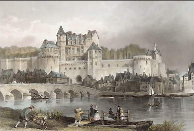 Schloss Amboise an Der Loire