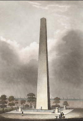 Das Monument Auf Bunkers-Hill Bei Boston