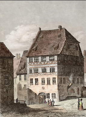 Maison D´Albrecht Durer à Nuremberg
