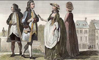 Costumes Civils Sous Le Règne De Georges III (1765)