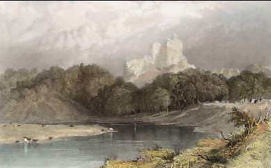 Norham Castle, on the Tweed, North Durham