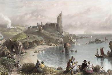 Dunure Castle, Carrick Hill