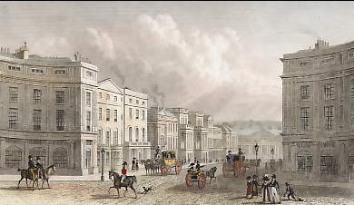 Regent Street  from the Circus Piccadilly, Previous to Taking Down Carlton Palace