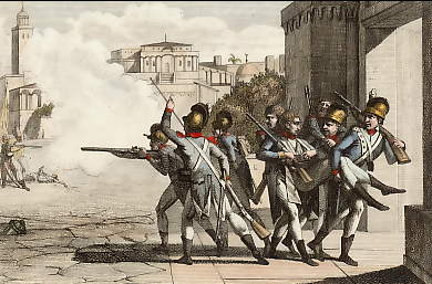 Héroisme De 8 Soldats à La 13e Demi-Brigade, 28 Ventose, an 8 (19 Avril 1800)