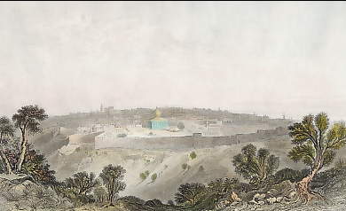 Jerusalem, from the Mount of Olives
