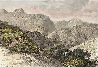 Madagascar, Vue Prise Sur La Route D´Andovoranto à Tananarive