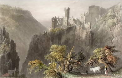 The Castle of Falkenstein, Canton Soleure