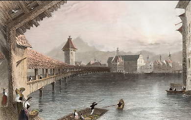 The Hofbrücke, Lucern