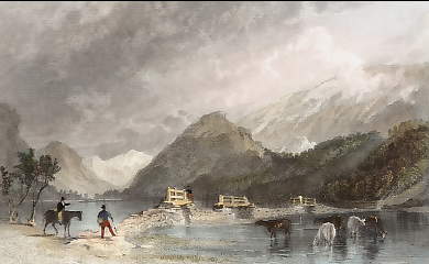 Thirlmere Bridge, Looking North, Cumberland