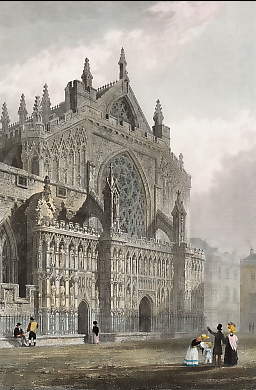 Exterior of Exeter Cathedral