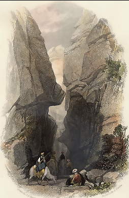 Entrance to Petra, Edom