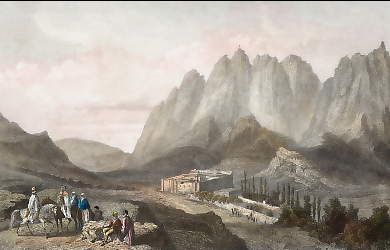 Berg Und Kloster Sinai