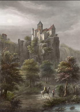 Schloss Prunn Im Altmühlthale, Bayern