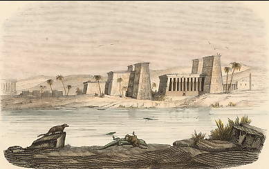 Temple De Philx, Égypte