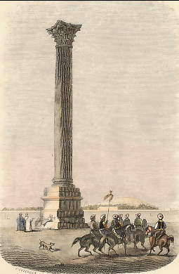 Colonne De Pompée, à Alexandrie