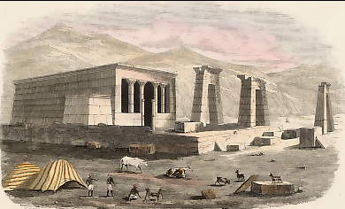 Temple De Débout, Nubie