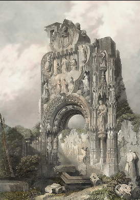 Die Pracht-Ruine in Burgos