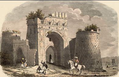 Porte Du Cotillah De Firoz-Shah, Près Delhi