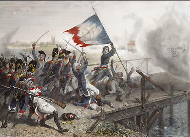 Bonaparte à Arcole, Novembre 1796