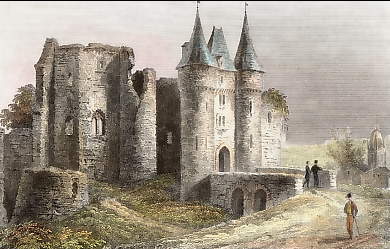 Restes Du Château De Nogent Le Rotrou 