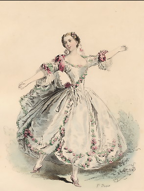 Melle Camargo, Règne De Louis XV, d´après Lancret, 1730