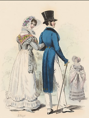 Modes Parisiennes, Règne De Louis XVIII, D´Après Les Journaux Du Temps, 1820