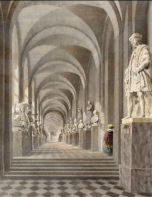 Second Gallery of Busts, Statues & Tombs, Palace of Versailles 