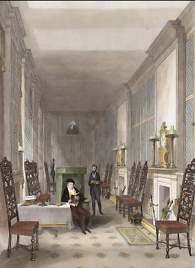 Kensington Palace, the Sussex Library 