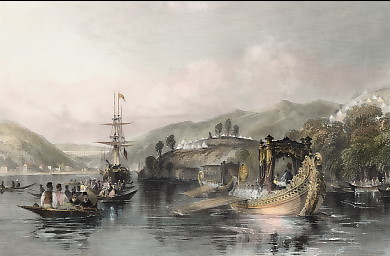 The Valley of Hunkair or Unkiariskellessi, in Which the Celebrated Treaty with Russia Was Signed