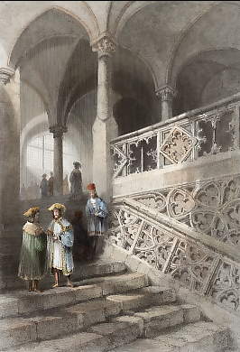 Staircase to the Rath-House, Ratisbon