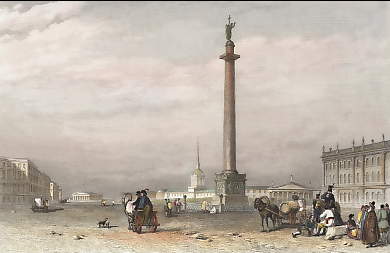 The Column of Alexander, St Petersburg
