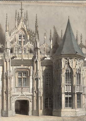 Portal Des Justix Palastes Zu Rouen