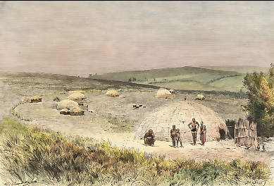 Un Kraal De Zoulou
