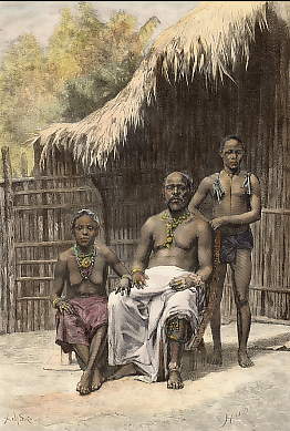 Types et Costumes. Le Roi D´Assini