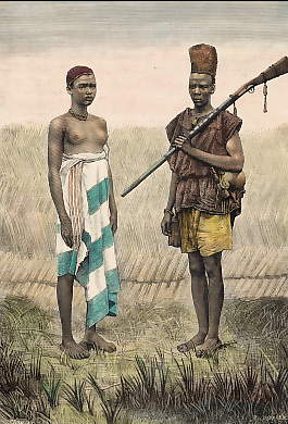 Types et costumes: Jeunes Bambara