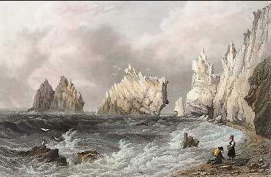 The Needles from Scratchell´s Bay 