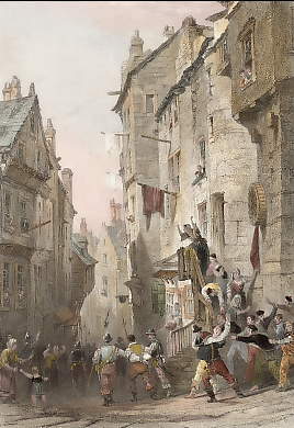 West Bow, Edinburgh, Condemned Covenanters