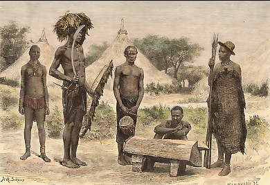 Types et Costumes: Groupe De Makraka