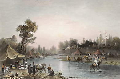 The River Barrada, the Ancient Pharpar