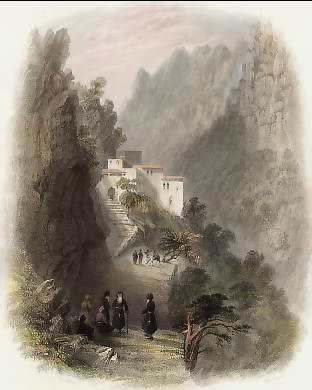 The Convent of St Antonio, Near Eden, in Lebanon
