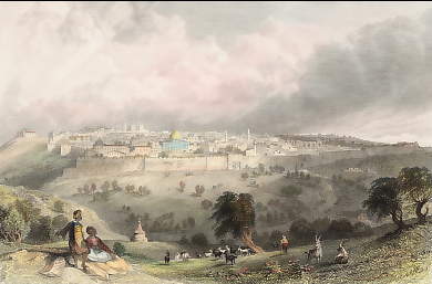 Jerusalem, from the Mount of Olives