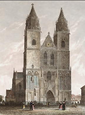 Die Domkirche in Magdeburg