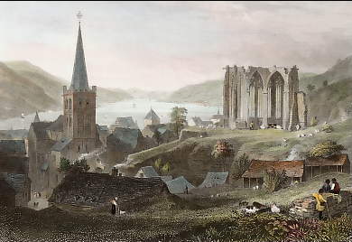 Bacharach and St. Werner´s Chapel  