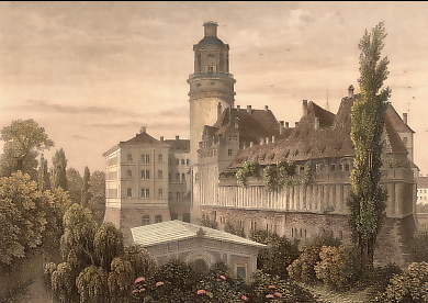 Leipzig, Die Pleissenburg Caserne & Sternwarte 