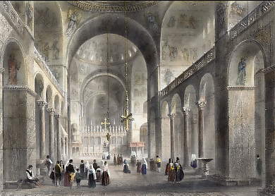 Intérieur de St. Marc, Venise 