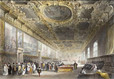 Salle Du Grand Conseil, Venise 